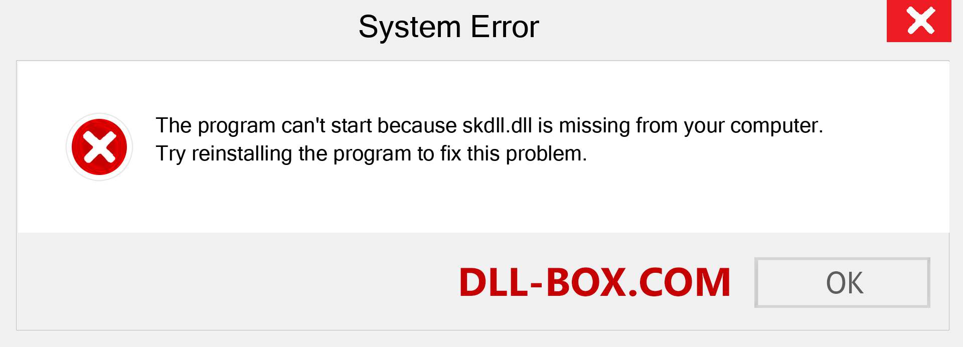  skdll.dll file is missing?. Download for Windows 7, 8, 10 - Fix  skdll dll Missing Error on Windows, photos, images